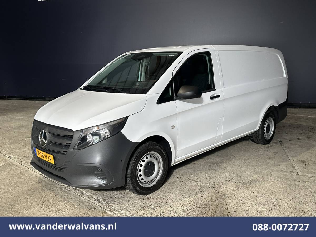 Mercedes-Benz Vito Mercedes-Benz Vito 114 CDI 136pk L2H1 Euro6 Airco | Camera | Cruisecontrol | Parkeersensoren Bijrijdersbank, Achterklep