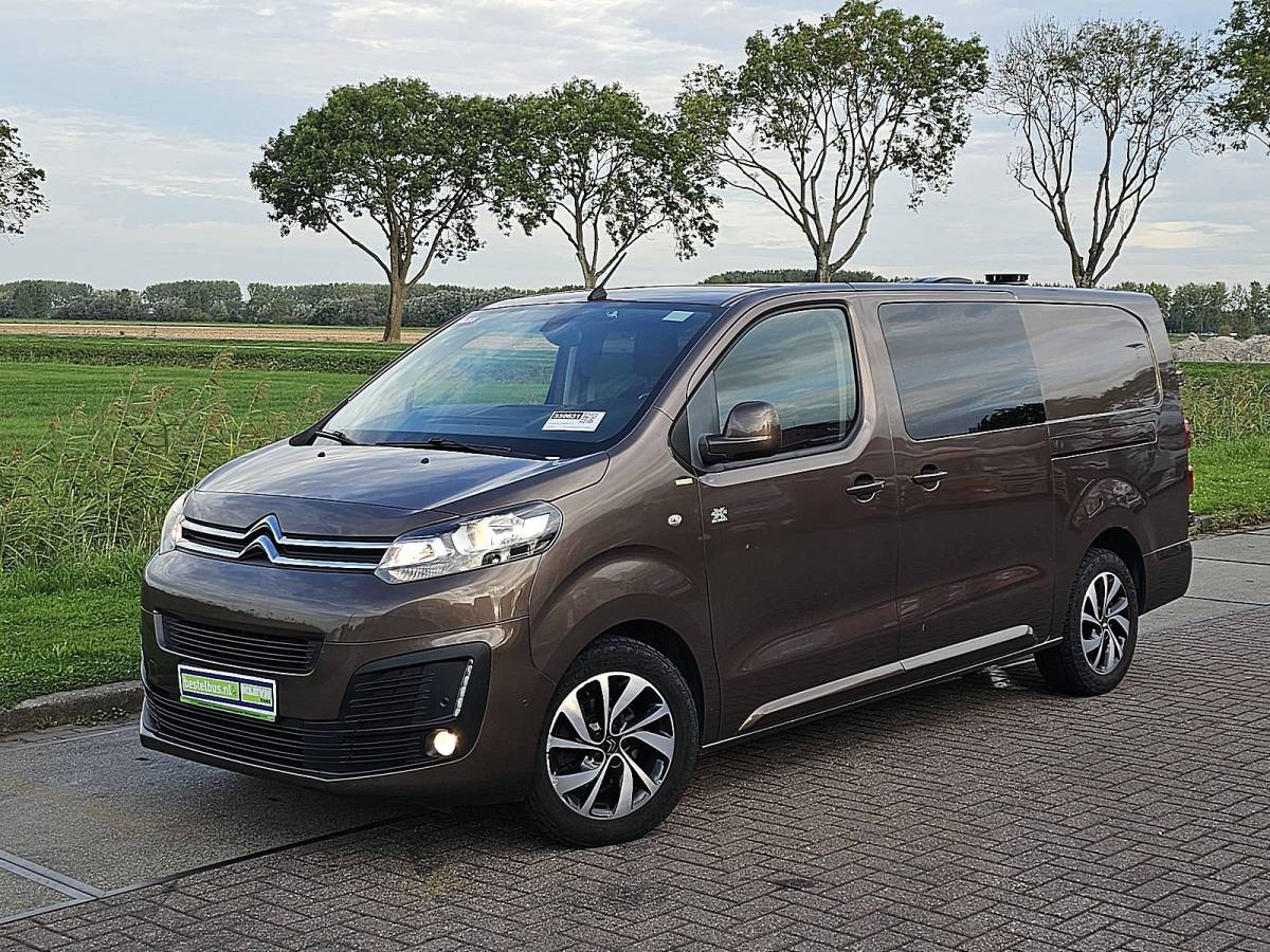 Citroën Jumpy CITROEN JUMPY 2.0 L3 XL Dubbele Cabine MARGE 4×4 DANGEL150Pk Euro6 2xZijdeur NAP Trekhaak APK 3-2027!