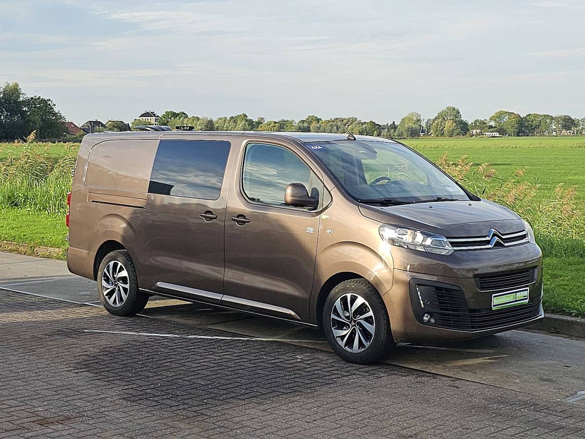 Citroën Jumpy CITROEN JUMPY 2.0 L3 XL Dubbele Cabine MARGE 4×4 DANGEL150Pk Euro6 2xZijdeur NAP Trekhaak APK 3-2027!