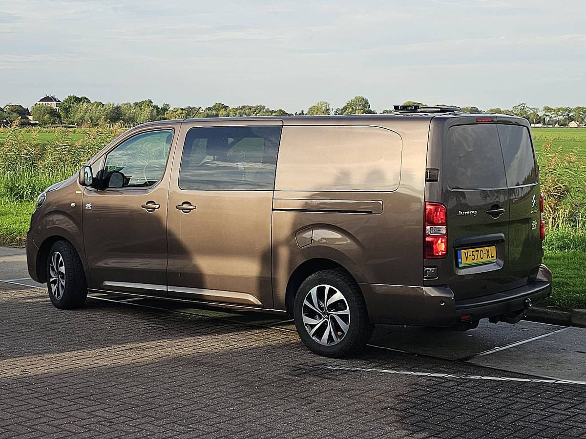 Citroën Jumpy CITROEN JUMPY 2.0 L3 XL Dubbele Cabine MARGE 4×4 DANGEL150Pk Euro6 2xZijdeur NAP Trekhaak APK 3-2027!