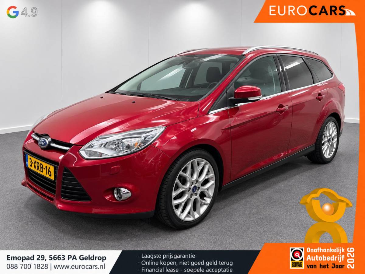 Ford Focus Ford Focus Wagon 1.6 TI-VCT Titanium Automaat Navigatie Elektrische stoelen Climate control