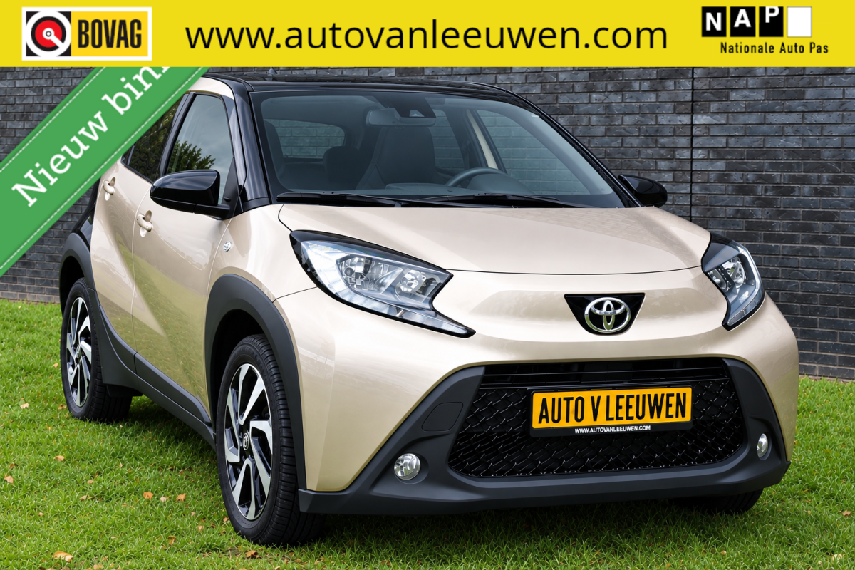 Toyota Aygo X Toyota Aygo X 1.0 VVT-i S-CVT Pulse GOLD AUTOMAAT/STOELVW/CAMERA/ETC.!