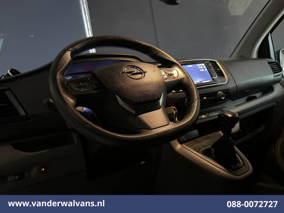 Opel Vivaro Opel Vivaro 1.5 CDTI L3H1 Euro6 Airco | Camera | Navigatie | Apple Carplay | Cruisecontrol Android Auto, Parkeersensoren, Sidebars