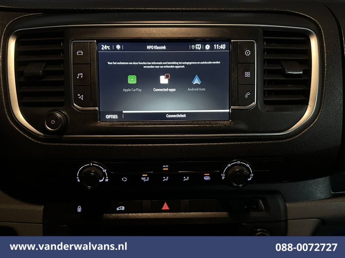 Opel Vivaro Opel Vivaro 1.5 CDTI L3H1 Euro6 Airco | Camera | Navigatie | Apple Carplay | Cruisecontrol Android Auto, Parkeersensoren, Sidebars