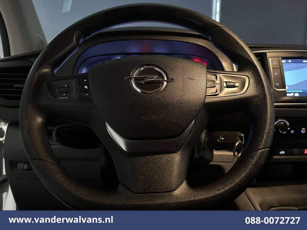 Opel Vivaro Opel Vivaro 1.5 CDTI L3H1 Euro6 Airco | Camera | Navigatie | Apple Carplay | Cruisecontrol Android Auto, Parkeersensoren, Sidebars