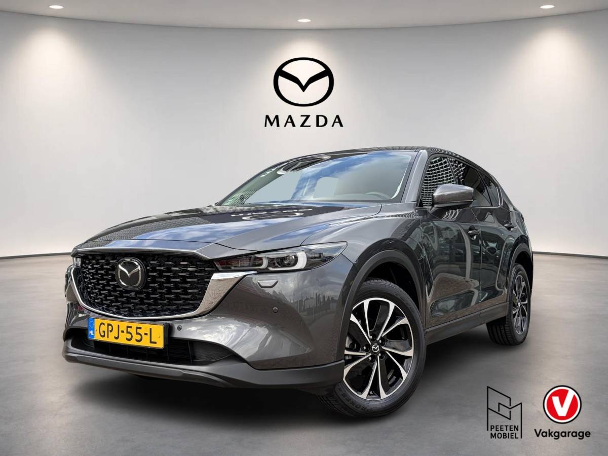 Mazda CX-5 Mazda CX-5 2.0 e-SkyActiv-G M Hybrid 165 Exclusive-Line | NL AUTO | ELEK. STOELEN | BOSE | ADAPTIVE CRUISE |FABRIEKSGARANTIE T/M 10-2030 | LEER | ELEK. ACHTERKLEP |