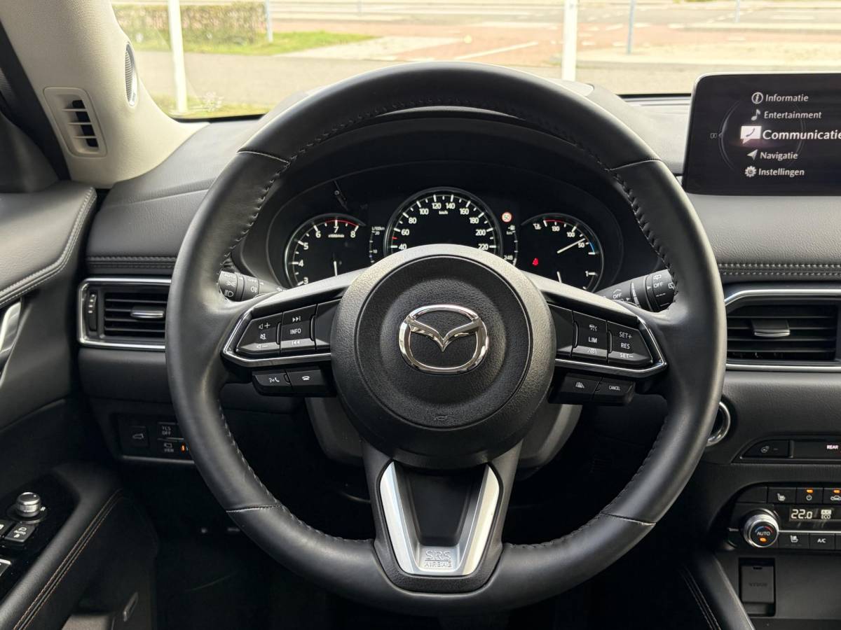 Mazda CX-5 Mazda CX-5 2.0 e-SkyActiv-G M Hybrid 165 Exclusive-Line | NL AUTO | ELEK. STOELEN | BOSE | ADAPTIVE CRUISE |FABRIEKSGARANTIE T/M 10-2030 | LEER | ELEK. ACHTERKLEP |