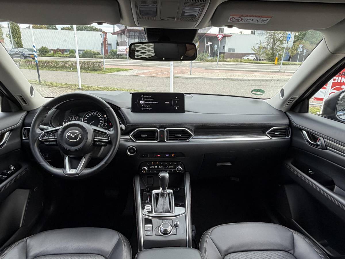 Mazda CX-5 Mazda CX-5 2.0 e-SkyActiv-G M Hybrid 165 Exclusive-Line | NL AUTO | ELEK. STOELEN | BOSE | ADAPTIVE CRUISE |FABRIEKSGARANTIE T/M 10-2030 | LEER | ELEK. ACHTERKLEP |