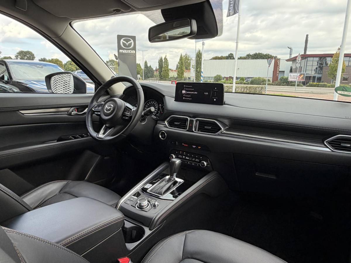 Mazda CX-5 Mazda CX-5 2.0 e-SkyActiv-G M Hybrid 165 Exclusive-Line | NL AUTO | ELEK. STOELEN | BOSE | ADAPTIVE CRUISE |FABRIEKSGARANTIE T/M 10-2030 | LEER | ELEK. ACHTERKLEP |