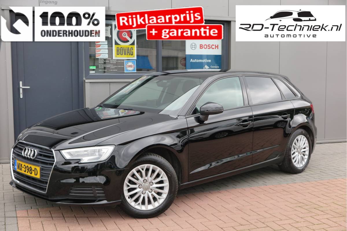 Audi A3 Audi A3 Sportback 1.4 TFSI CoD 110kw 150PK S-tronic Xenon ,Trekhaak , LMV, Stuurwiel multifunctioneel, etc. APK tot 05-2027