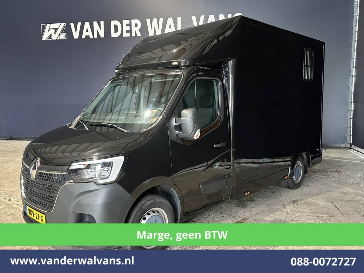 Renault Master Renault Master 2.3 dCi 150pk **MARGE, geen BTW** L2H2 Paardenwagen Euro6 Airco | Camera | Cruisecontrol | Trekhaak Bijrijdersbank