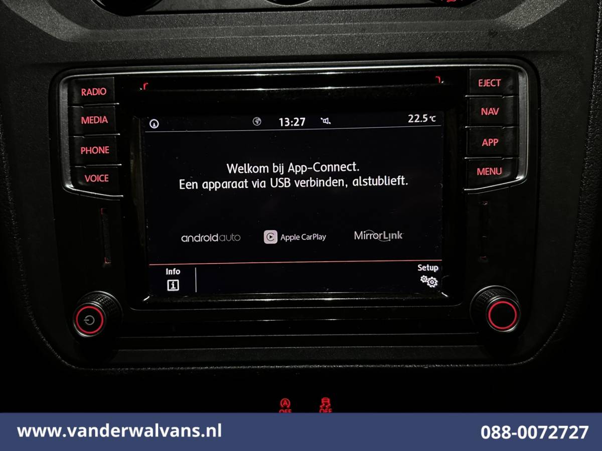 Volkswagen Caddy Volkswagen Caddy 2.0 TDI L1H1 Euro6 Airco | Navigatie | LED | Apple Carplay | Cruisecontrol | 1400kg Trekhaak Android Auto, Parkeersensoren