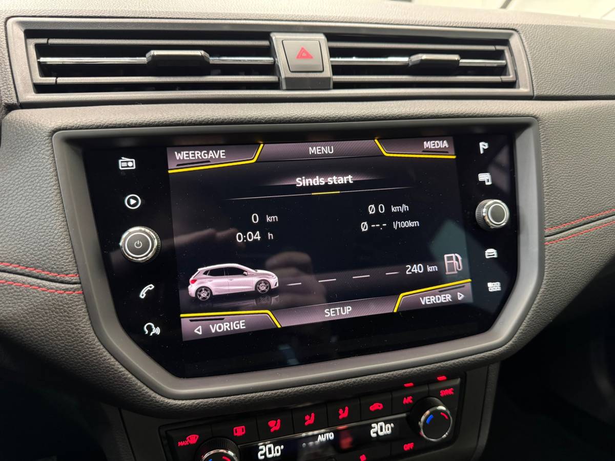 SEAT Ibiza Seat IBIZA 1.0 TSI FR Business Intense |Led|Clima|Stoelverwarming|KeyLess|Carplay|Navigatie|