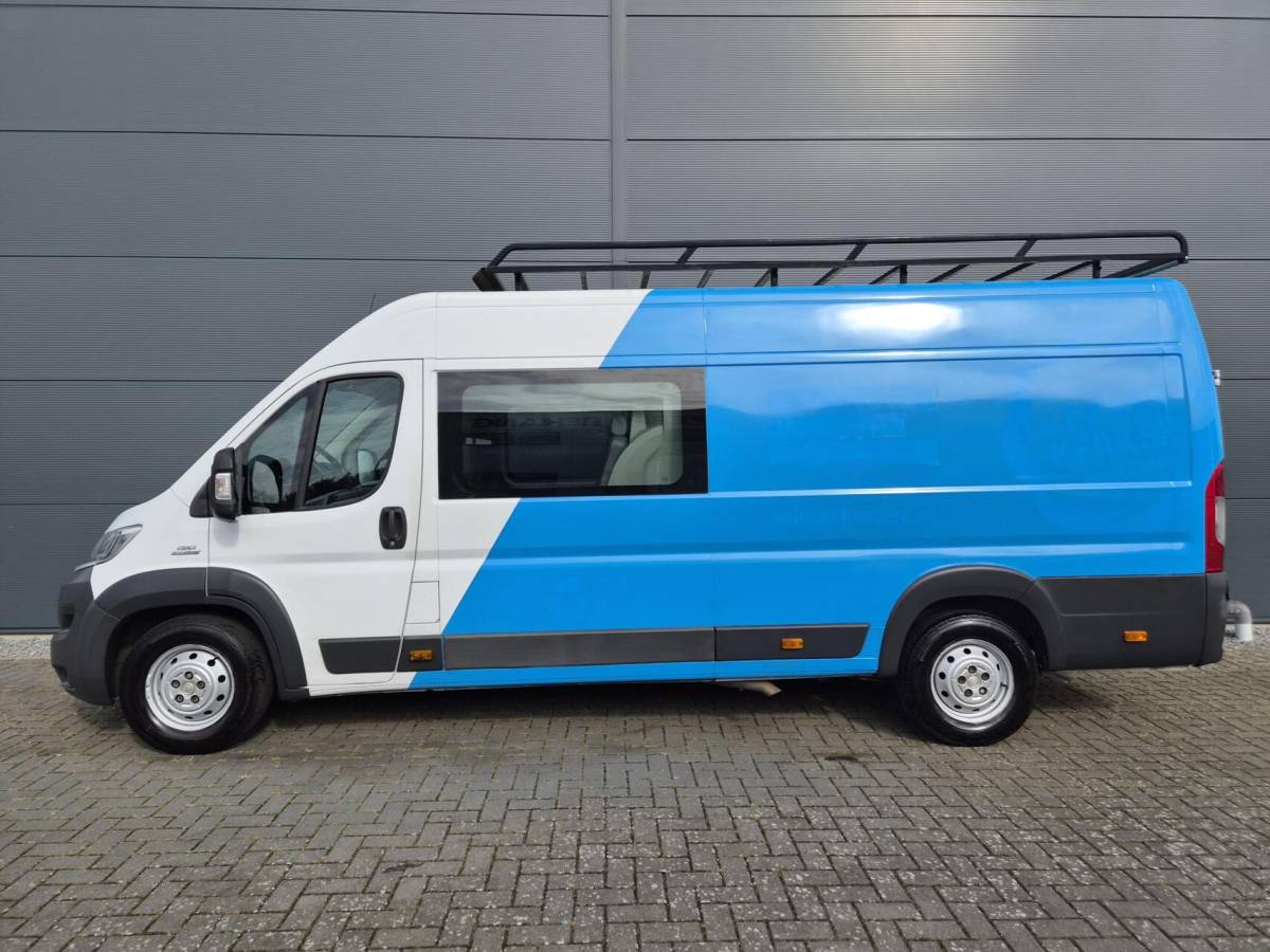 Fiat Ducato Fiat Ducato 2.3 MultiJet L4H2 DC 7-zits Airco Trekh 130pk