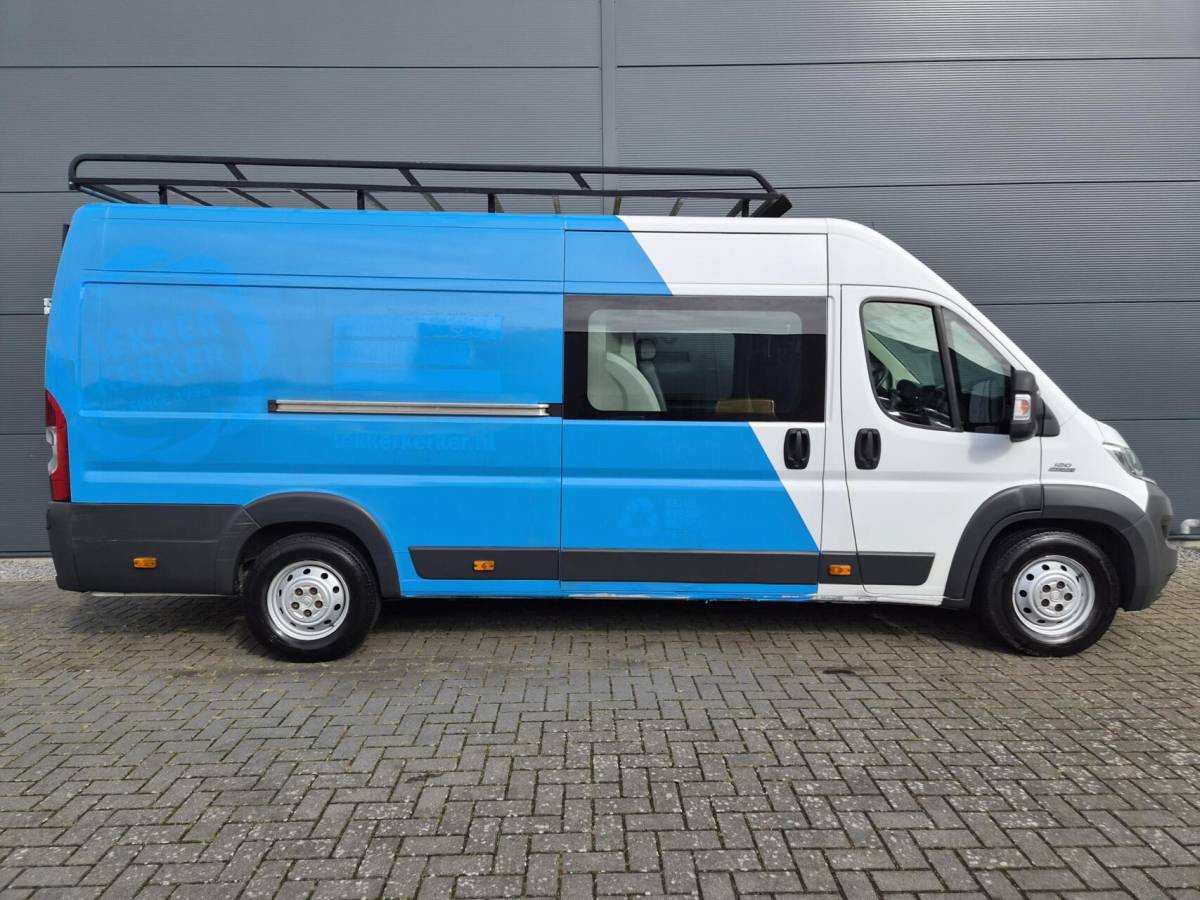 Fiat Ducato Fiat Ducato 2.3 MultiJet L4H2 DC 7-zits Airco Trekh 130pk