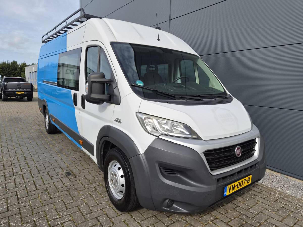 Fiat Ducato Fiat Ducato 2.3 MultiJet L4H2 DC 7-zits Airco Trekh 130pk