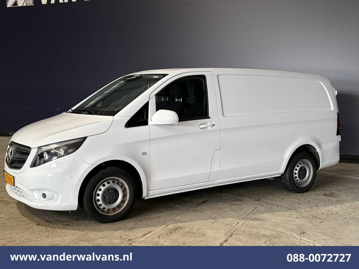 Mercedes-Benz Vito Mercedes-Benz Vito 114 CDI 136pk L2H1 Euro6 Airco | Camera | Navigatie | Cruisecontrol | Apple Carplay Android Auto, Parkeersensoren, Bijrijdersbank, Bumper in de kleur.