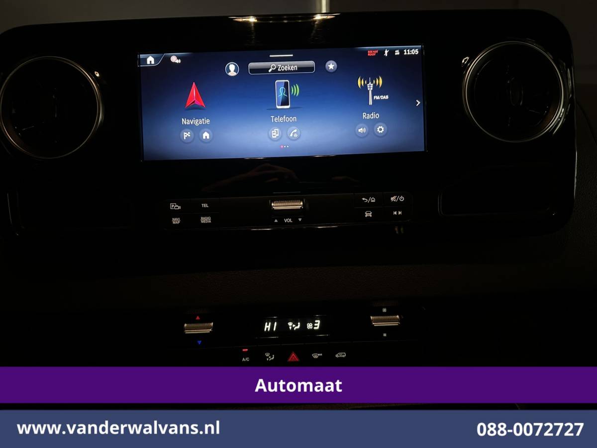 Mercedes-Benz Sprinter Mercedes-Benz Sprinter 317 CDI 170pk 9G-Tronic Automaat L2H2 Euro6 Airco | Camera | Navigatie | LED | Cruisecontrol | Stoelverwarming Chauffeursstoel, Parkeersensoren, Bijrijdersbank