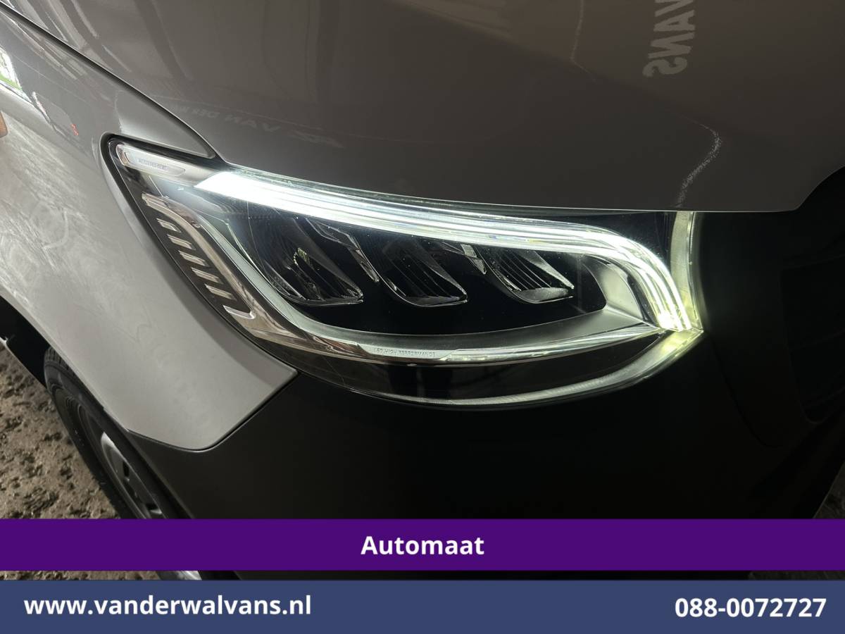 Mercedes-Benz Sprinter Mercedes-Benz Sprinter 317 CDI 170pk 9G-Tronic Automaat L2H2 Euro6 Airco | Camera | Navigatie | LED | Cruisecontrol | Stoelverwarming Chauffeursstoel, Parkeersensoren, Bijrijdersbank