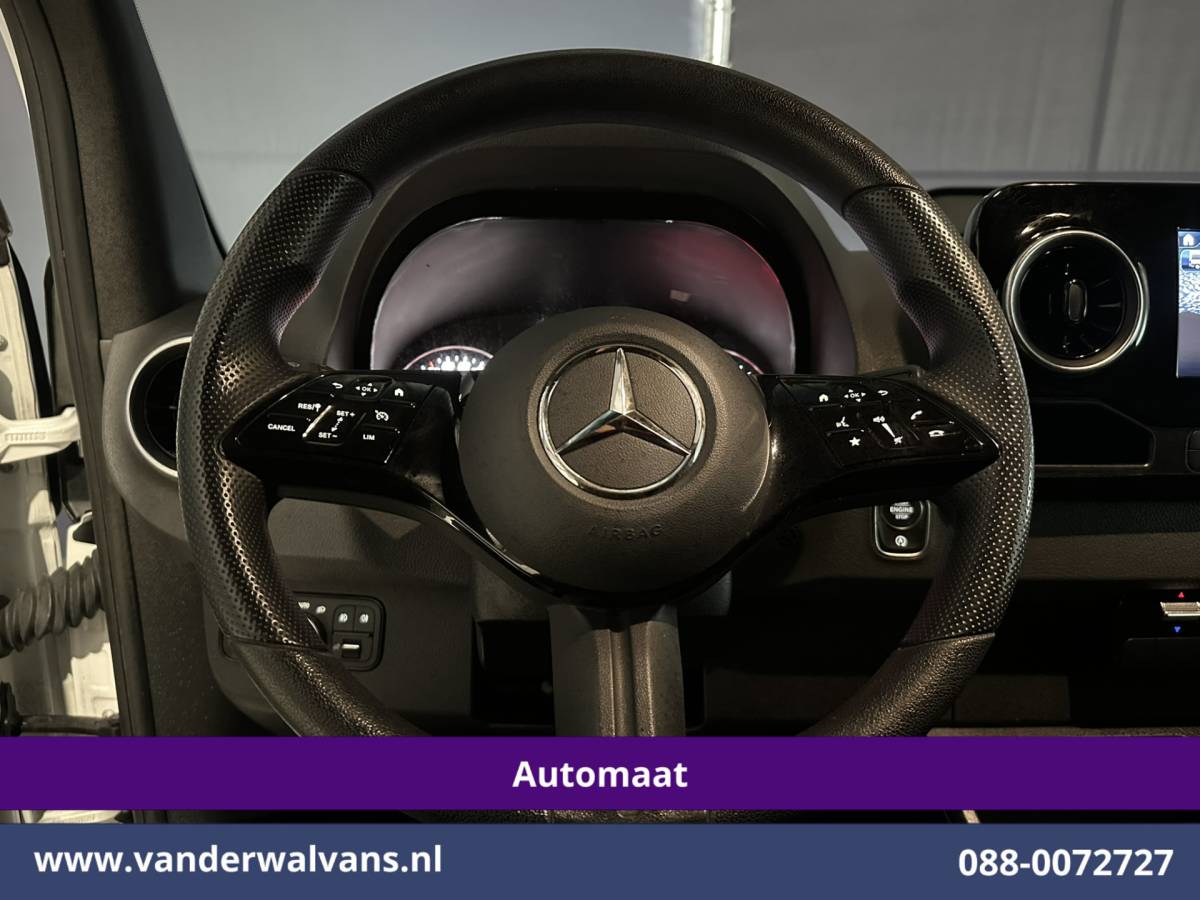 Mercedes-Benz Sprinter Mercedes-Benz Sprinter 317 CDI 170pk 9G-Tronic Automaat L2H2 Euro6 Airco | Camera | Navigatie | LED | Cruisecontrol | Stoelverwarming Chauffeursstoel, Parkeersensoren, Bijrijdersbank