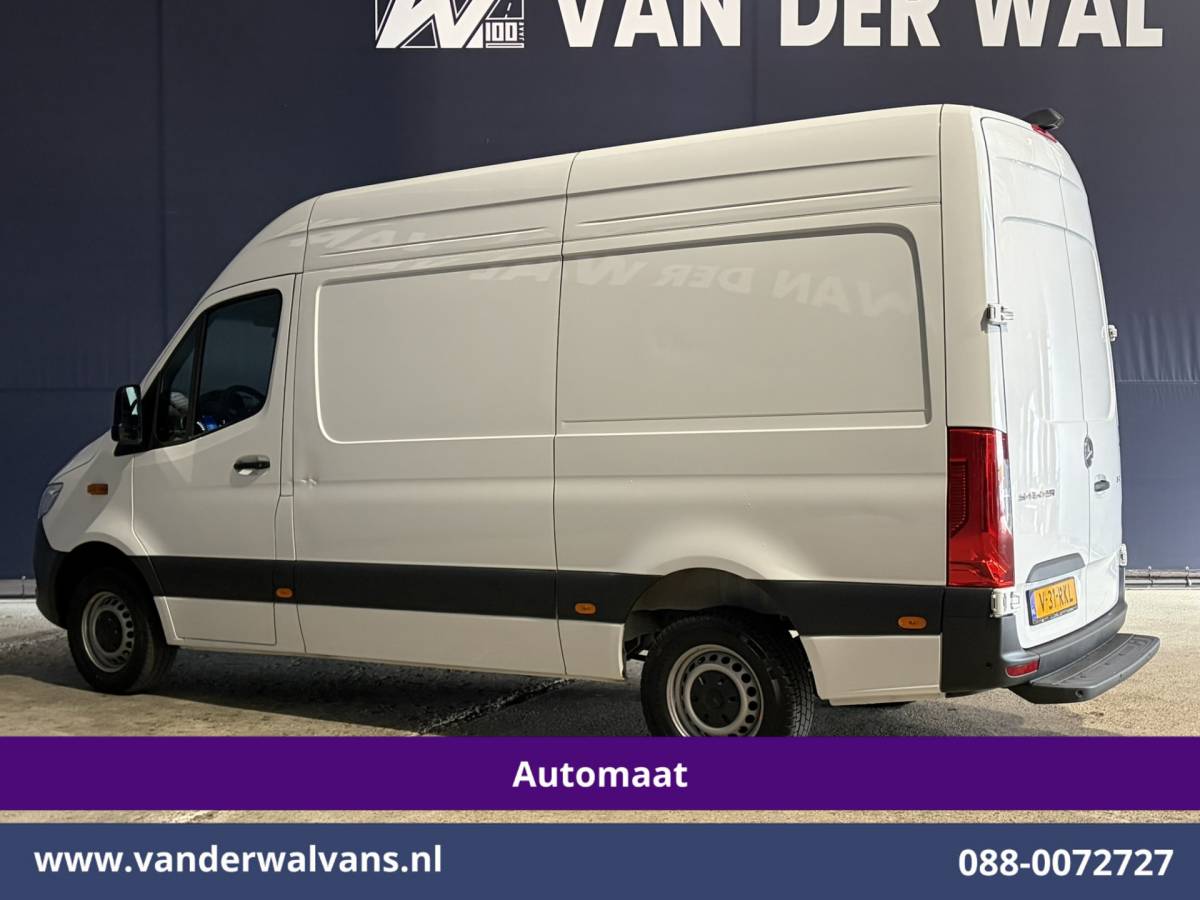 Mercedes-Benz Sprinter Mercedes-Benz Sprinter 317 CDI 170pk 9G-Tronic Automaat L2H2 Euro6 Airco | Camera | Navigatie | LED | Cruisecontrol | Stoelverwarming Chauffeursstoel, Parkeersensoren, Bijrijdersbank