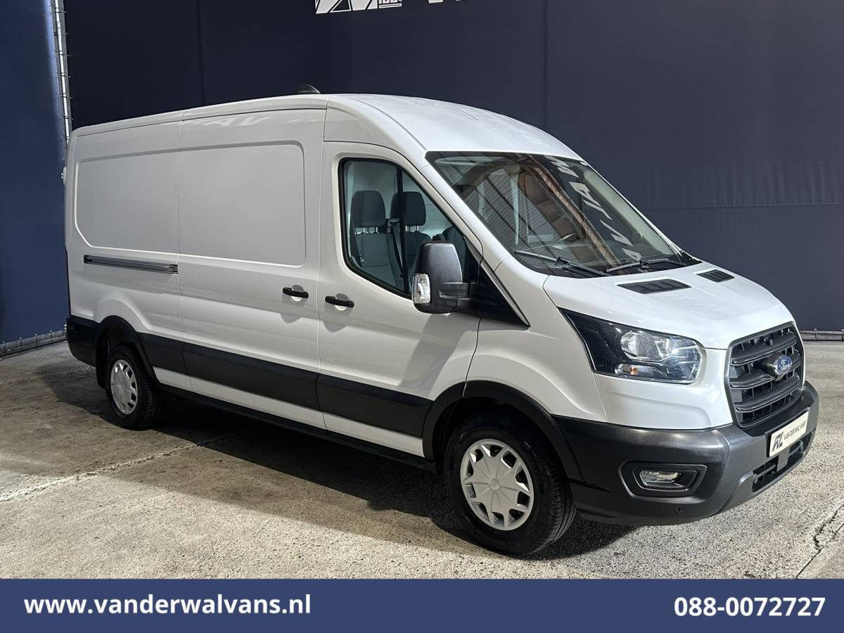 Ford Transit Ford Transit 2.0 TDCI 130pk L3H2 Euro6 Airco | Camera | Navigatie | Cruisecontrol | Stoelverwaming Verwarmde voorruit, Elektrisch verstelbare bestuurdersstoel, Parkeersensoren, Bijrijdersbank