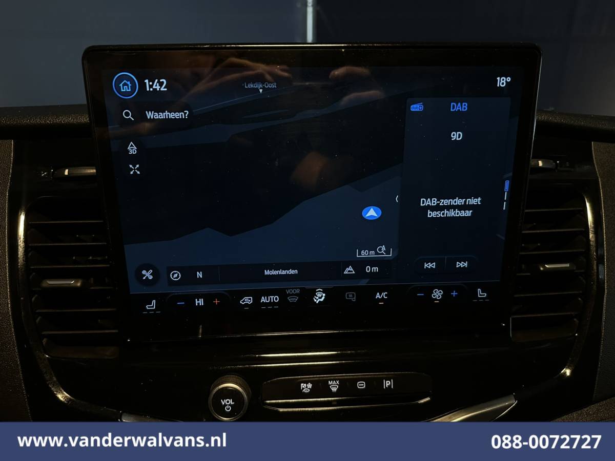Ford Transit Ford Transit 2.0 TDCI 130pk L3H2 Euro6 Airco | Camera | Navigatie | Cruisecontrol | Stoelverwaming Verwarmde voorruit, Elektrisch verstelbare bestuurdersstoel, Parkeersensoren, Bijrijdersbank