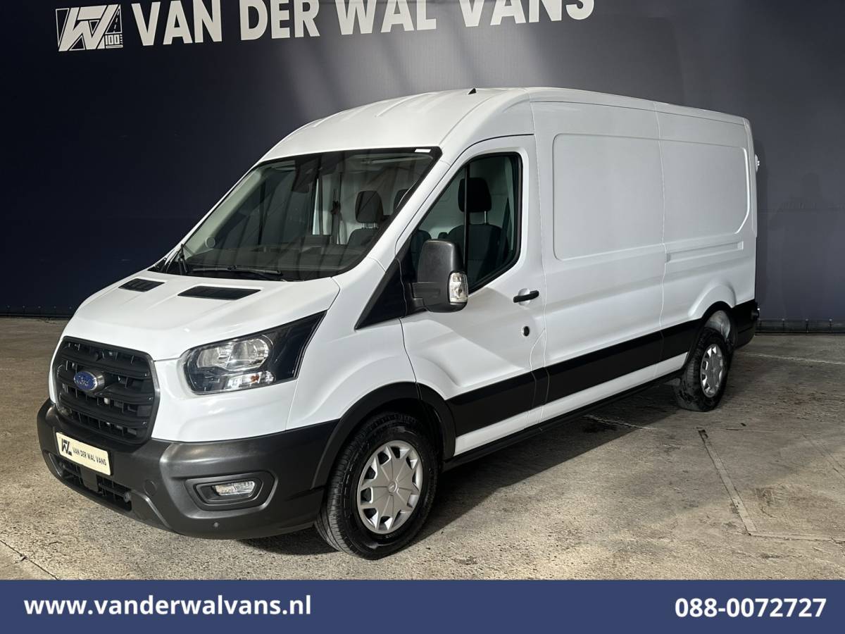Ford Transit Ford Transit 2.0 TDCI 130pk L3H2 Euro6 Airco | Camera | Navigatie | Cruisecontrol | Stoelverwaming Verwarmde voorruit, Elektrisch verstelbare bestuurdersstoel, Parkeersensoren, Bijrijdersbank
