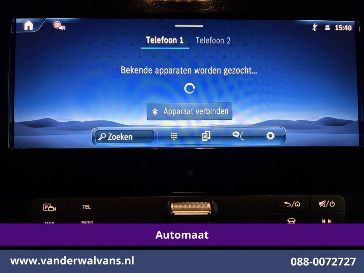 Mercedes-Benz Sprinter Mercedes-Benz Sprinter 317 CDI 170pk 9G-Tronic Automaat L2H2 Euro6 Airco | Camera | Navigatie | LED | Cruisecontrol | Stoelverwarming Chauffeursstoel, Parkeersensoren, Bijrijdersbank