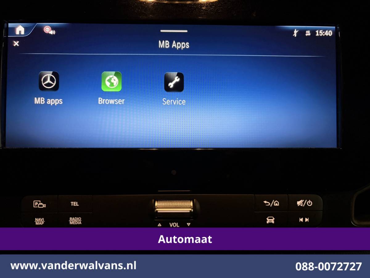 Mercedes-Benz Sprinter Mercedes-Benz Sprinter 317 CDI 170pk 9G-Tronic Automaat L2H2 Euro6 Airco | Camera | Navigatie | LED | Cruisecontrol | Stoelverwarming Chauffeursstoel, Parkeersensoren, Bijrijdersbank