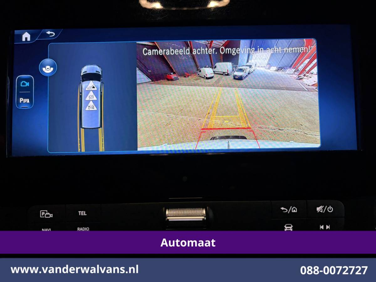 Mercedes-Benz Sprinter Mercedes-Benz Sprinter 317 CDI 170pk 9G-Tronic Automaat L2H2 Euro6 Airco | Camera | Navigatie | LED | Cruisecontrol | Stoelverwarming Chauffeursstoel, Parkeersensoren, Bijrijdersbank