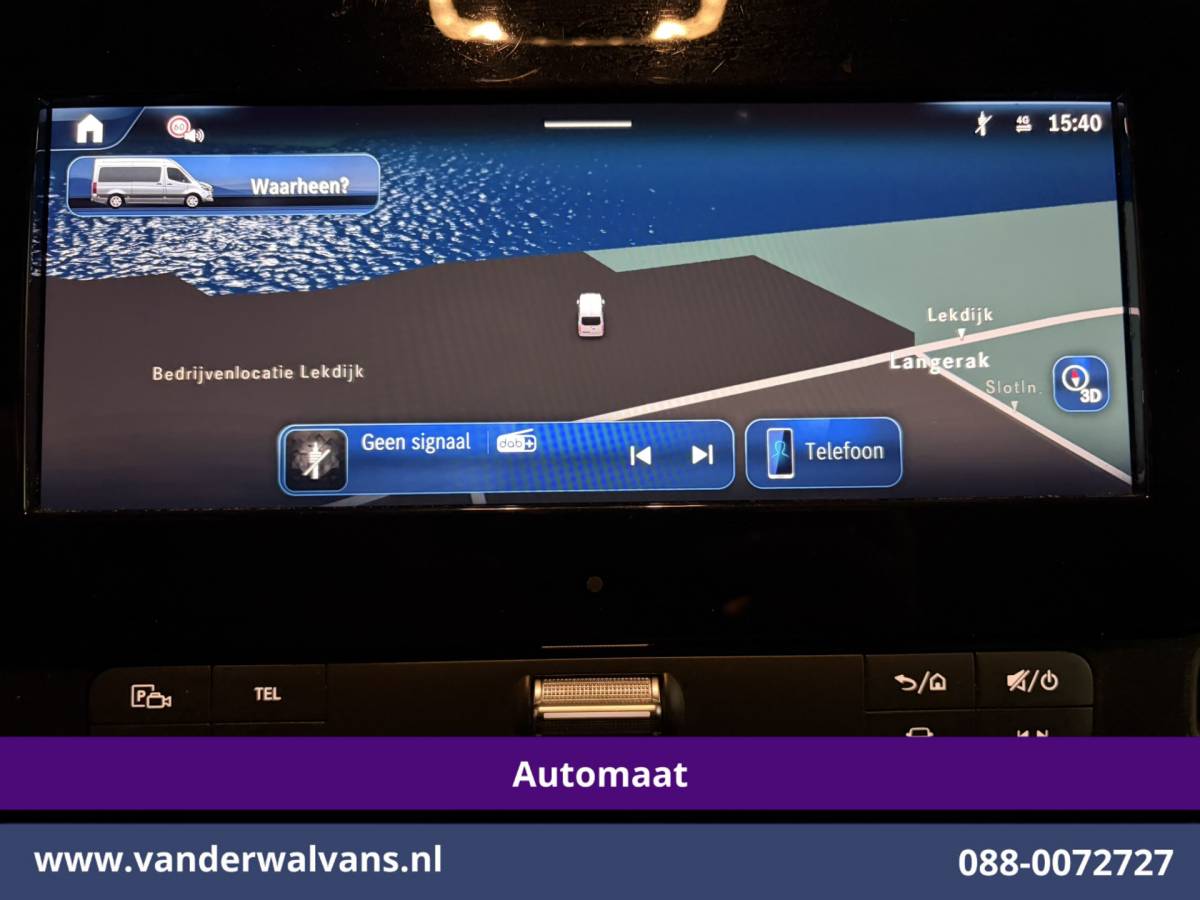 Mercedes-Benz Sprinter Mercedes-Benz Sprinter 317 CDI 170pk 9G-Tronic Automaat L2H2 Euro6 Airco | Camera | Navigatie | LED | Cruisecontrol | Stoelverwarming Chauffeursstoel, Parkeersensoren, Bijrijdersbank