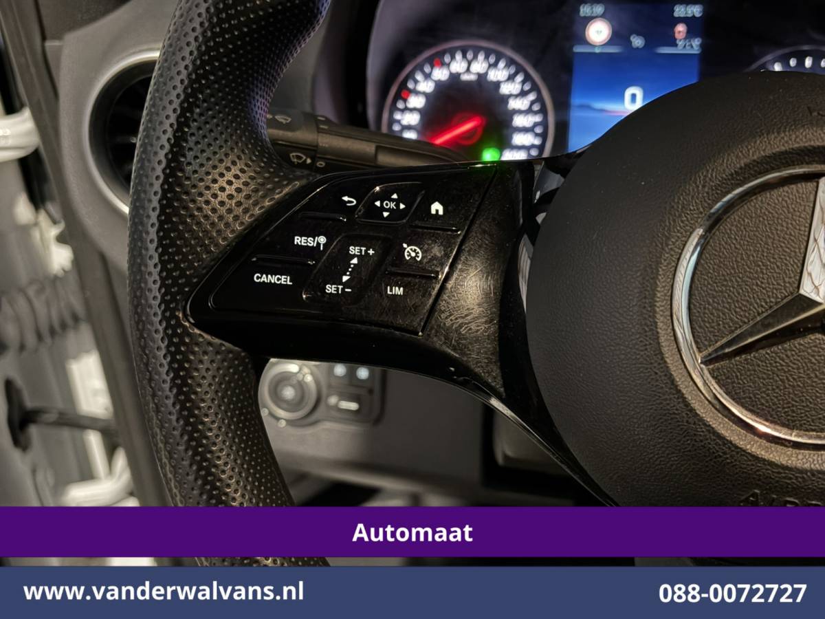 Mercedes-Benz Sprinter Mercedes-Benz Sprinter 317 CDI 170pk 9G-Tronic Automaat L2H2 Euro6 Airco | Camera | Navigatie | LED | Cruisecontrol | Stoelverwarming Chauffeursstoel, Parkeersensoren, Bijrijdersbank