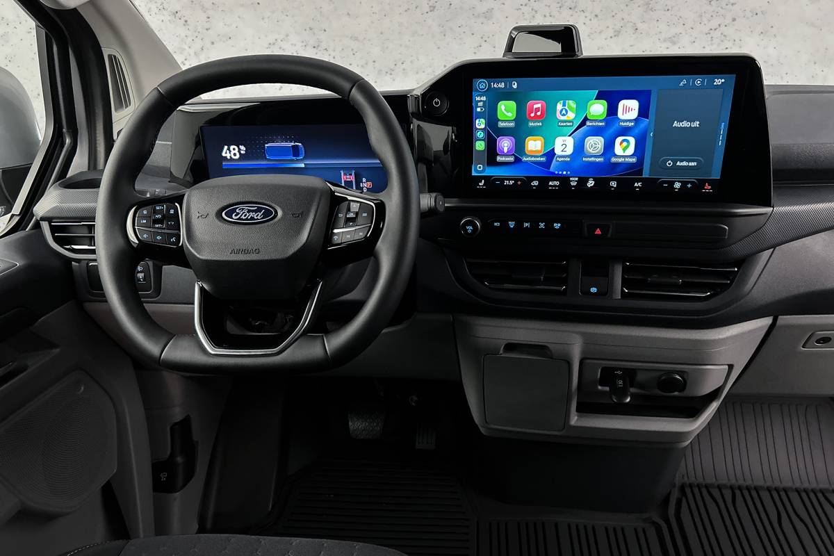 Ford E-Transit Custom Ford E-transit Custom 340 L2 Limited 71 kWh | 360 camera | Driver assist pack plus | Bijrijdersbank