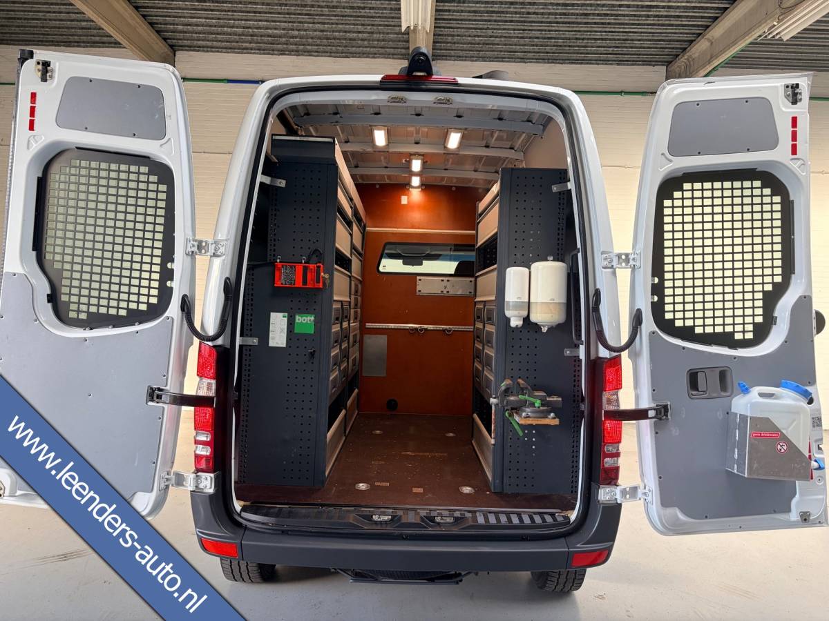 Mercedes-Benz Sprinter Mercedes-Benz Sprinter L1H2 Automaat Servicewagen 314 2.2 CDI 140PK euro6 BOTT, Victron V230, Standkachel, RIJKLAARPRIJS