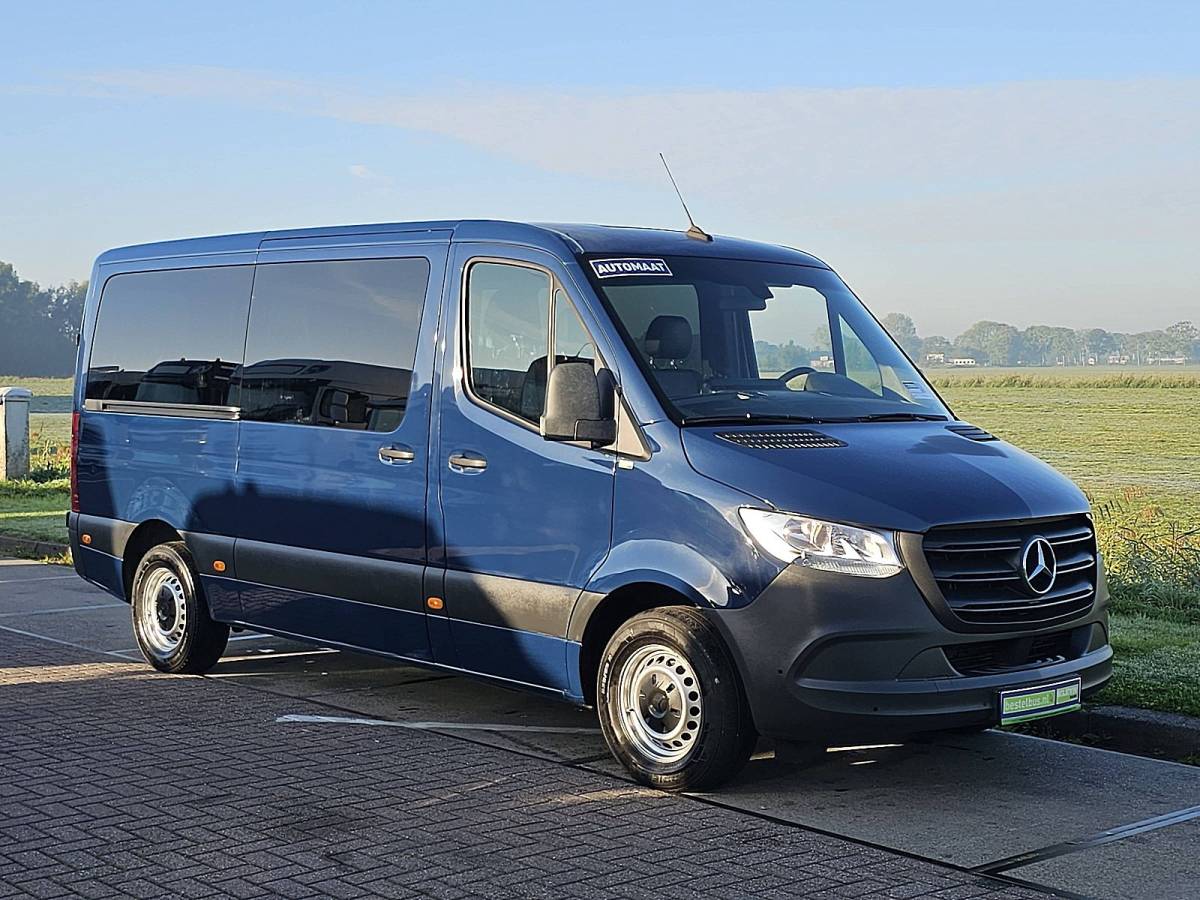 Mercedes-Benz Sprinter MERCEDES-BENZ SPRINTER 314 L2H1 Tourer Personenbus Kombi 9 Persoons Airco Automaat Apple Carplay Camera Navi Leer PDC Cruise Control Euro6 !