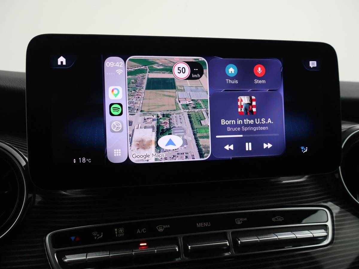 Mercedes-Benz V-Klasse Mercedes-Benz V-klasse 300D 239 PK DUBBEL CABINE AVANTGARDE NIGHT | LEDER | TREKHAAK | 360 CAMERA