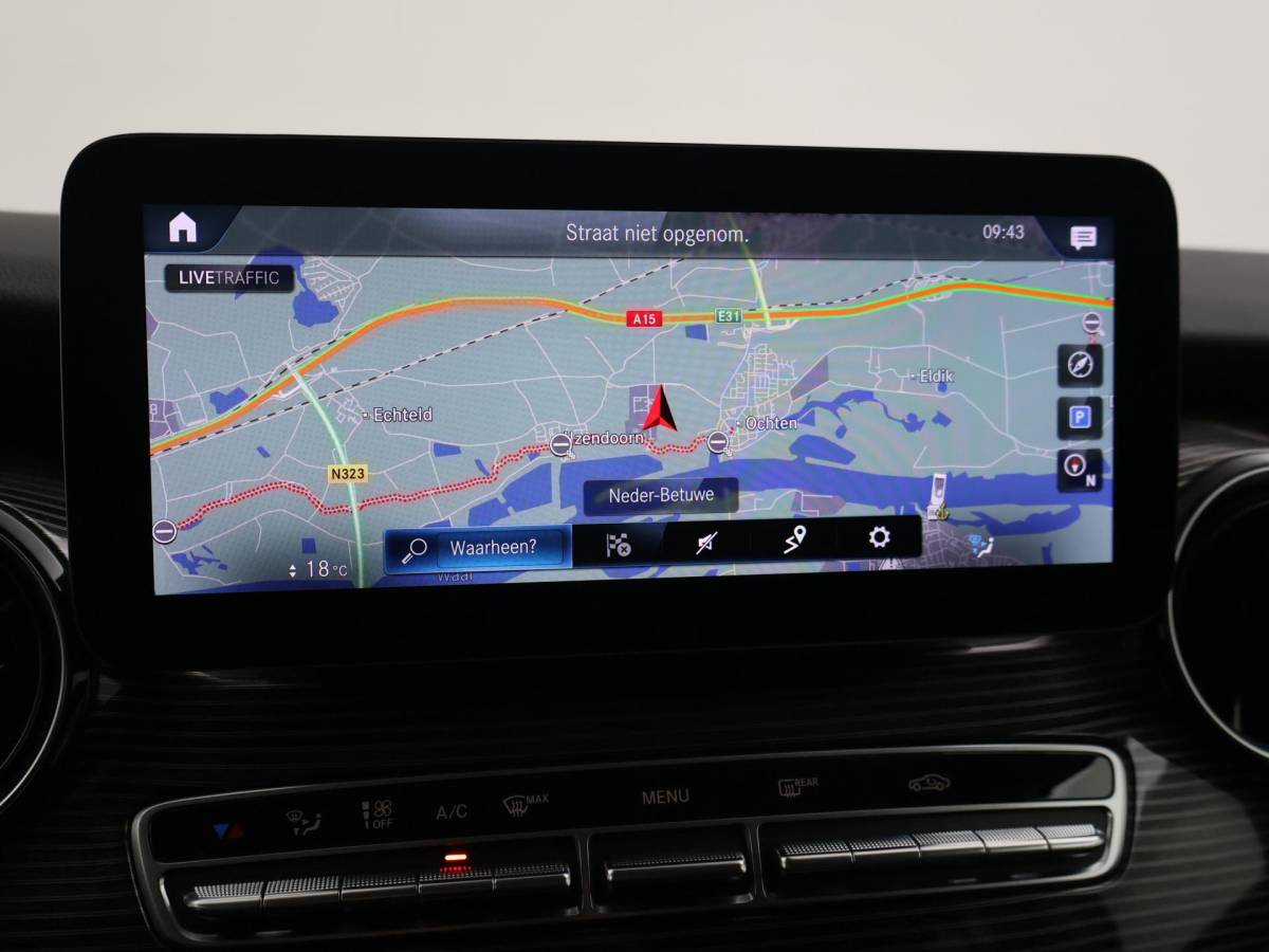 Mercedes-Benz V-Klasse Mercedes-Benz V-klasse 300D 239 PK DUBBEL CABINE AVANTGARDE NIGHT | LEDER | TREKHAAK | 360 CAMERA