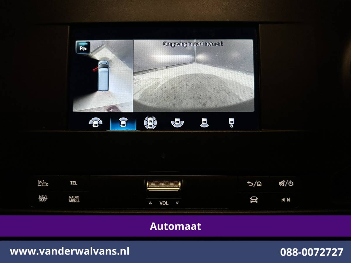 Mercedes-Benz Sprinter Mercedes-Benz Sprinter 317 CDI 170pk 9G-Tronic Automaat 3500kg Trekhaak L3H2 Euro6 Airco | 360 graden Camera | Navigatie | Apple Carplay | Stoelverwarming Android Auto, Cruisecontrol, Chauffeursstoel, Parkeersensoren, Bijrijdersbank
