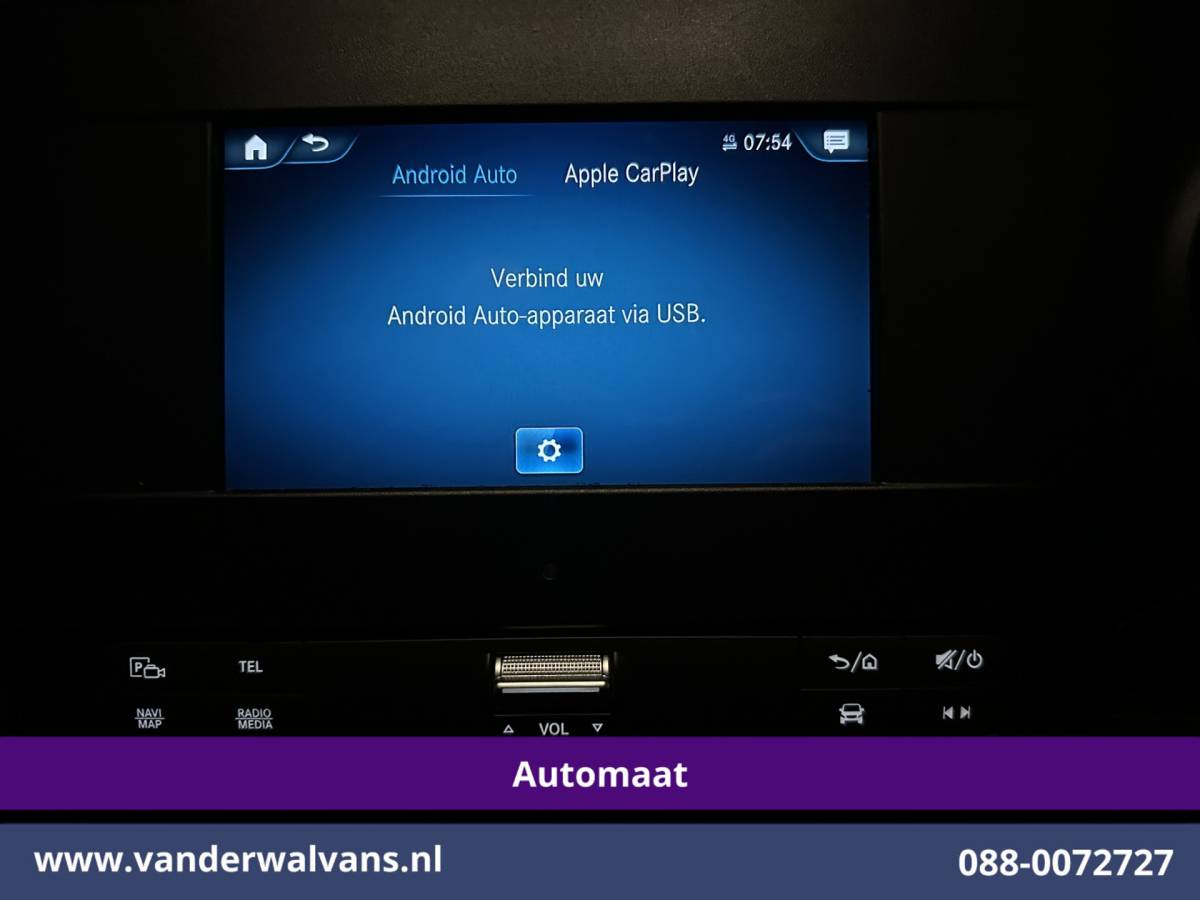Mercedes-Benz Sprinter Mercedes-Benz Sprinter 317 CDI 170pk 9G-Tronic Automaat 3500kg Trekhaak L3H2 Euro6 Airco | 360 graden Camera | Navigatie | Apple Carplay | Stoelverwarming Android Auto, Cruisecontrol, Chauffeursstoel, Parkeersensoren, Bijrijdersbank