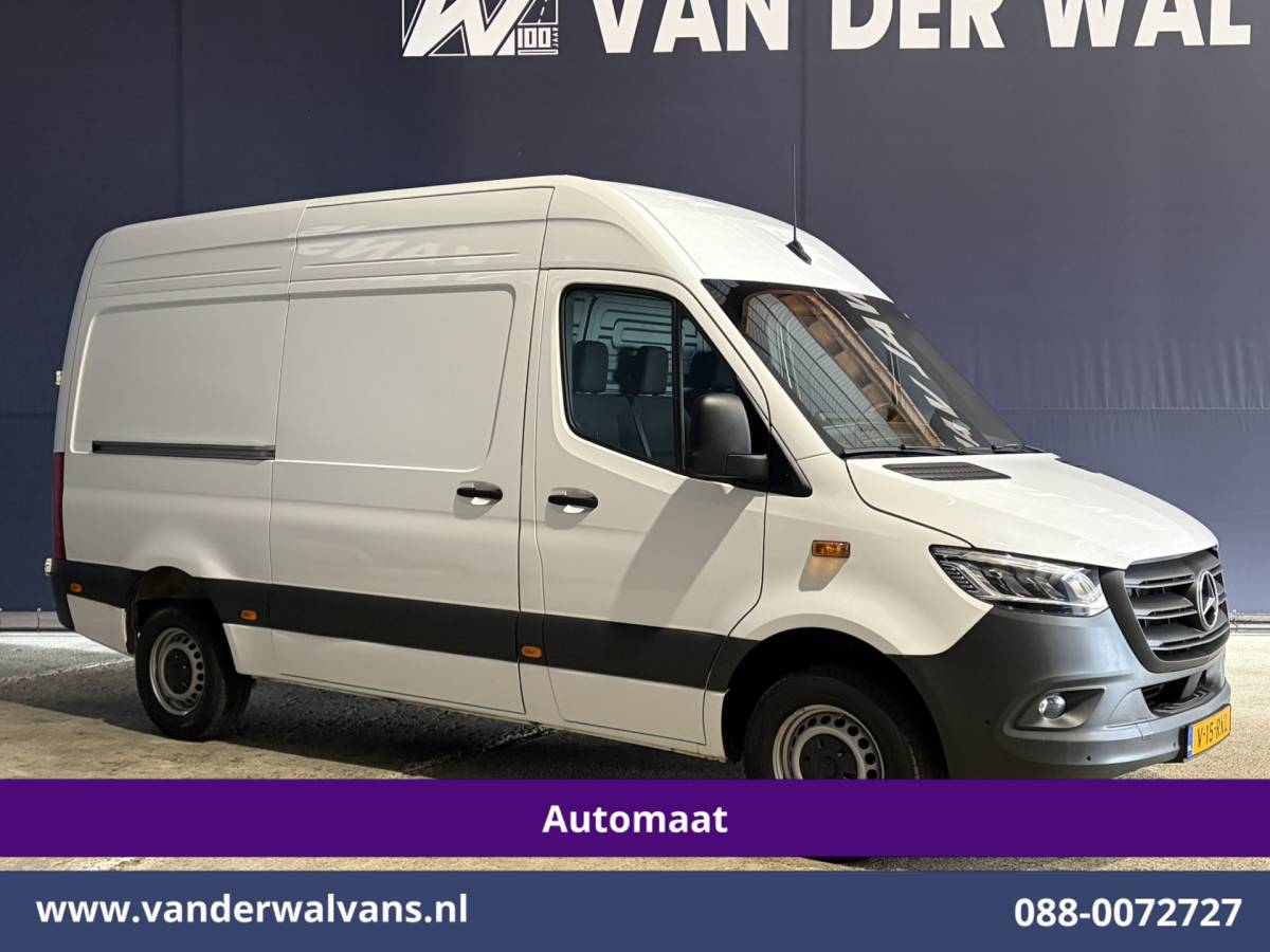 Mercedes-Benz Sprinter Mercedes-Benz Sprinter 317 CDI 170pk 9G-Tronic Automaat L2H2 Model 2025 Euro6 Airco | XL MBUX | Camera | Navigatie | Cruisecontrol | LED Chauffeursstoel, Stoelverwarming, Parkeersensoren, Bijrijdersbank
