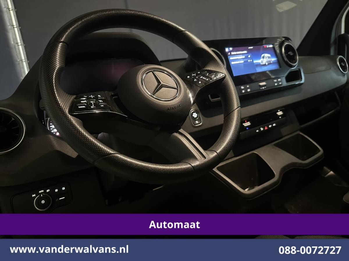 Mercedes-Benz Sprinter Mercedes-Benz Sprinter 317 CDI 170pk 9G-Tronic Automaat L2H2 Model 2025 Euro6 Airco | XL MBUX | Camera | Navigatie | Cruisecontrol | LED Chauffeursstoel, Stoelverwarming, Parkeersensoren, Bijrijdersbank