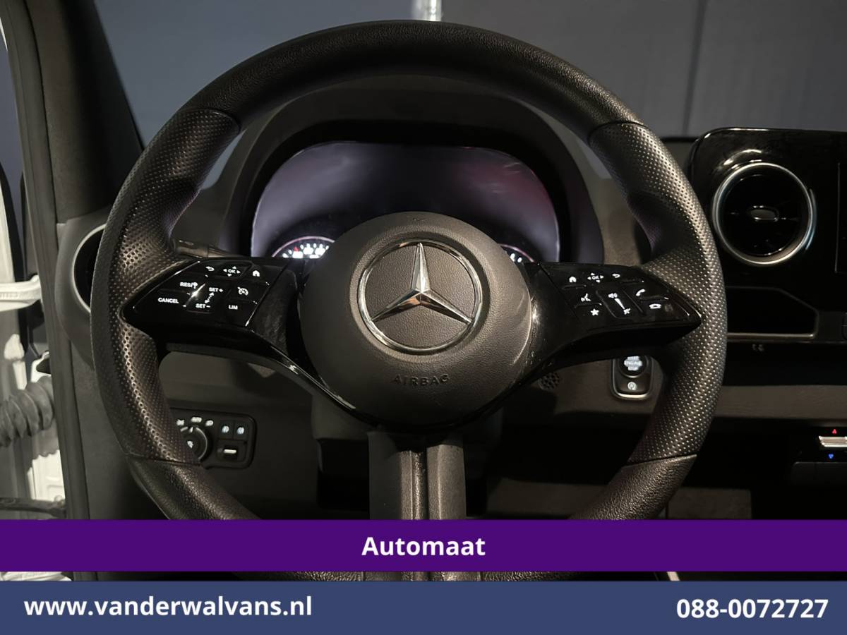 Mercedes-Benz Sprinter Mercedes-Benz Sprinter 317 CDI 170pk 9G-Tronic Automaat L2H2 Model 2025 Euro6 Airco | XL MBUX | Camera | Navigatie | Cruisecontrol | LED Chauffeursstoel, Stoelverwarming, Parkeersensoren, Bijrijdersbank