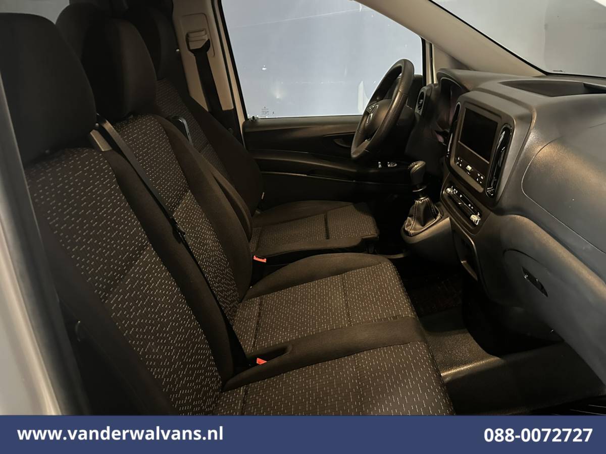 Mercedes-Benz Vito Mercedes-Benz Vito 116 CDI 164pk L2H1 2025 Model Euro6 Airco |  Camera | XXL MBUX | Navigatie | Cruisecontrol | Stoelverwarming Parkeersensoren, Bijrijdersbank