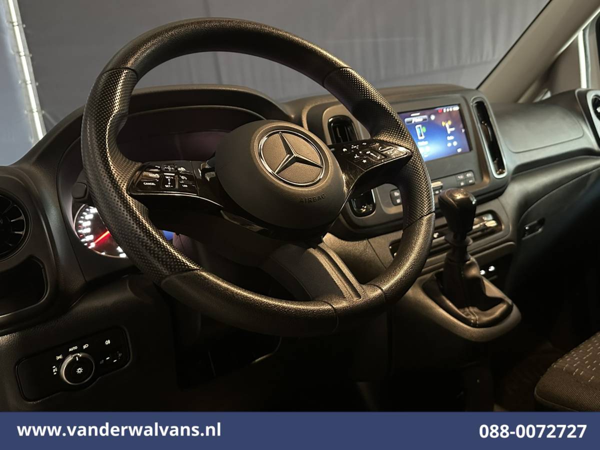 Mercedes-Benz Vito Mercedes-Benz Vito 116 CDI 164pk L2H1 2025 Model Euro6 Airco |  Camera | XXL MBUX | Navigatie | Cruisecontrol | Stoelverwarming Parkeersensoren, Bijrijdersbank