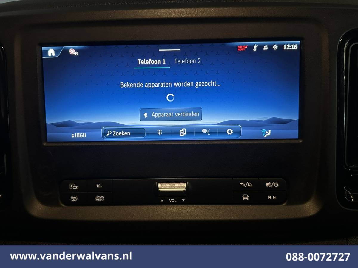 Mercedes-Benz Vito Mercedes-Benz Vito 116 CDI 164pk L2H1 2025 Model Euro6 Airco |  Camera | XXL MBUX | Navigatie | Cruisecontrol | Stoelverwarming Parkeersensoren, Bijrijdersbank