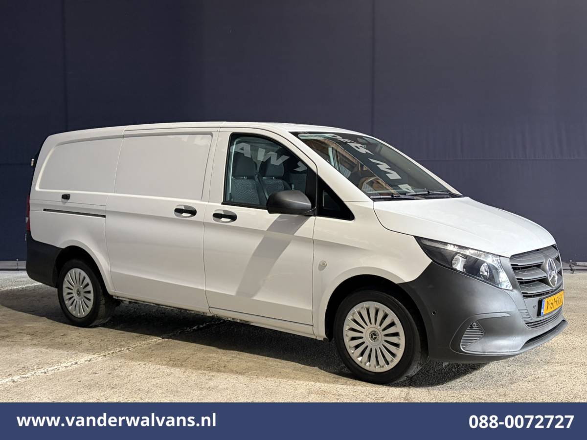 Mercedes-Benz Vito Mercedes-Benz Vito 116 CDI 164pk L2H1 2025 Model Euro6 Airco |  Camera | XXL MBUX | Navigatie | Cruisecontrol | Stoelverwarming Parkeersensoren, Bijrijdersbank