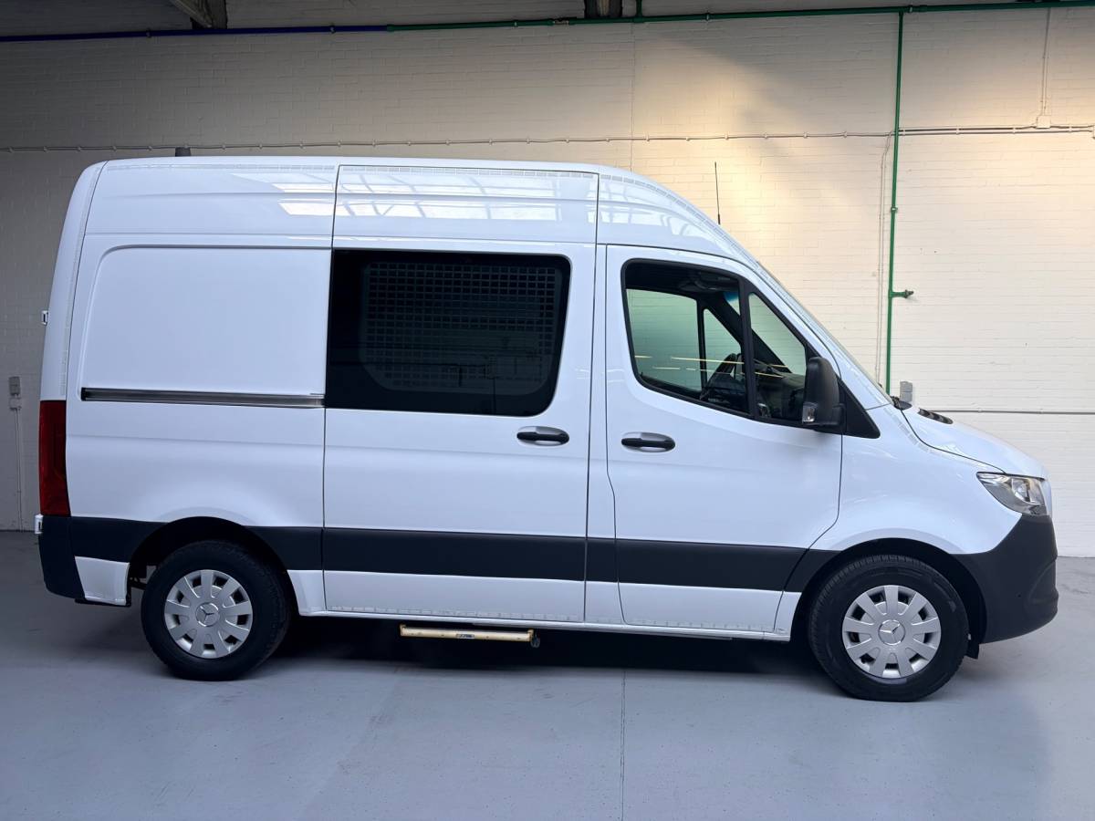 Mercedes-Benz Sprinter Mercedes-Benz Sprinter Automaat Servicewagen 314 2.2 CDI 140PK L1H2 euro6 BOTT, Victron V230, Standkachel RIJKLAARPRIJS