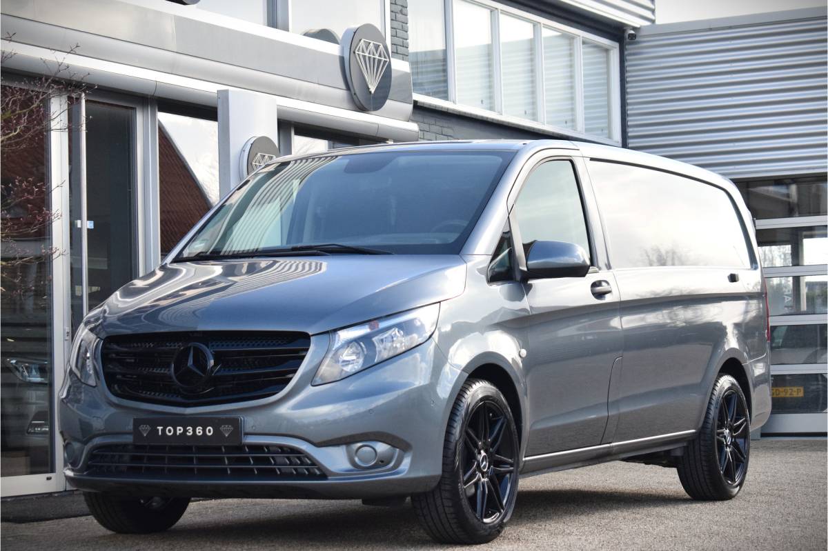 Mercedes-Benz Vito Mercedes-Benz Vito 116 CDI Lang Camera | 18 inch | Leer | PDC | 2500kg trekhaak! | Bumpers in kleur