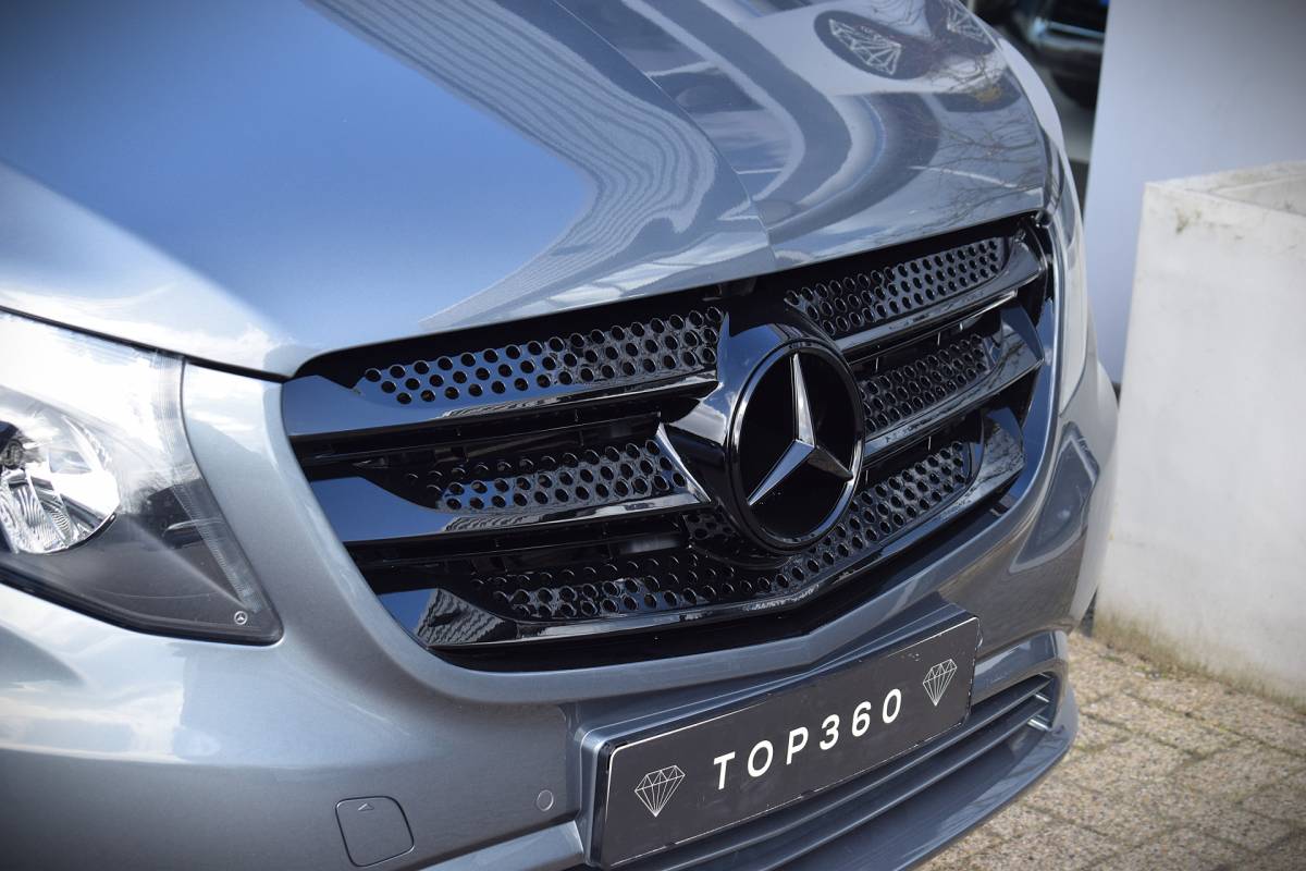 Mercedes-Benz Vito Mercedes-Benz Vito 116 CDI Lang Camera | 18 inch | Leer | PDC | 2500kg trekhaak! | Bumpers in kleur